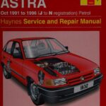 خرید و دانلود نسخه کامل کتاب Haynes Vauxhall Astra 1991 to 1996 Service and Repair Manual