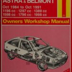 خرید و دانلود نسخه کامل کتاب Haynes Vauxhall Astra & Belmont 1984 to 1991 Owners Workshop Manual
