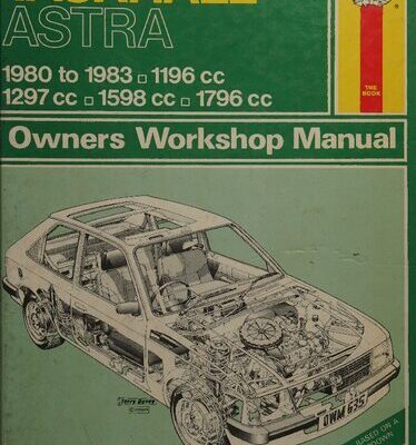 خرید و دانلود نسخه کامل کتاب Haynes Vauxhall Astra Owners Workshop Manual