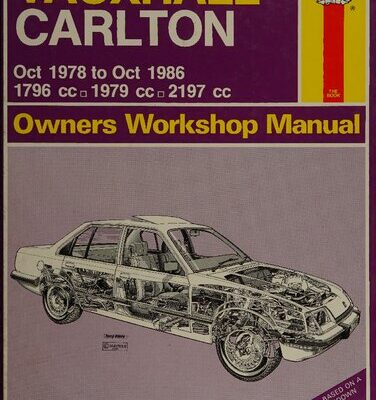 خرید و دانلود نسخه کامل کتاب Haynes Vauxhall Carlton 1978 to 1986 Owners Workshop Manual