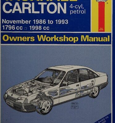 خرید و دانلود نسخه کامل کتاب Haynes Vauxhall Carlton 1986 to 1993 Owners Workshop Manual