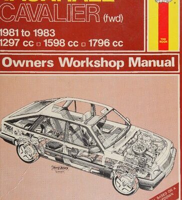 خرید و دانلود نسخه کامل کتاب Haynes Vauxhall Cavalier 1981 to 1983 Owners Workshop Manual