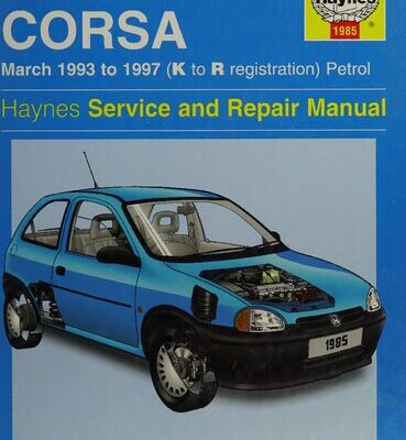 خرید و دانلود نسخه کامل کتاب Haynes Vauxhall Corsa 1993 to 1997 Service and Repair Manual