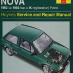 خرید و دانلود نسخه کامل کتاب Haynes Vauxhall Nova 1983 to 1993 Service and Repair Manual