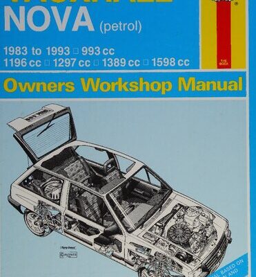 خرید و دانلود نسخه کامل کتاب Haynes Vauxhall Nova Owners Workshop Manual