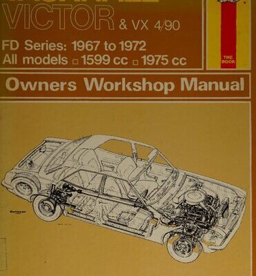 خرید و دانلود نسخه کامل کتاب Haynes Vauxhall Victor and VX 4/90 FD Series Owners Workshop Manual