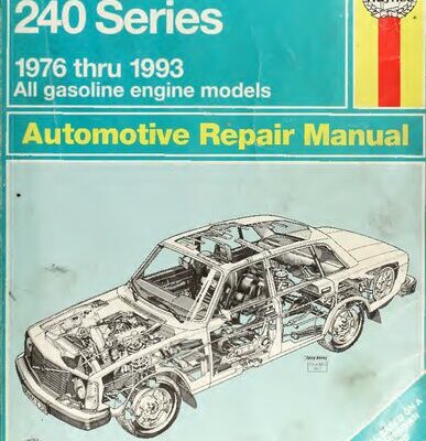 خرید و دانلود نسخه کامل کتاب Haynes Volvo 240 Series 1976 thru 1993 Automotive Repair Manual
