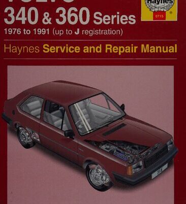 خرید و دانلود نسخه کامل کتاب Haynes Volvo 340 and 360 Series 1976 to 1991 (Up to J Registration) Service and Repair Manual