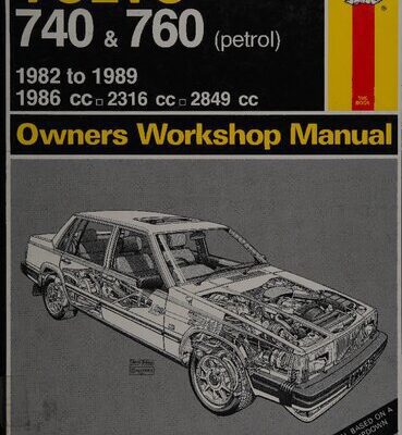 خرید و دانلود نسخه کامل کتاب Haynes Volvo 740 & 760 Owners Workshop Manual