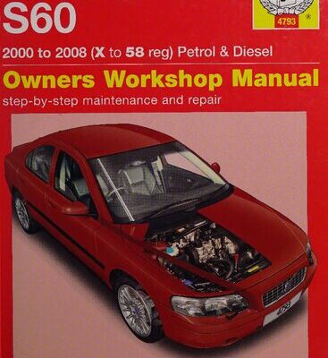 خرید و دانلود نسخه کامل کتاب Haynes Volvo S60 2000 to 2008 Owners Workshop Manual