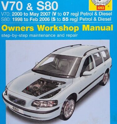 خرید و دانلود نسخه کامل کتاب Haynes Volvo V70/S80 (98-07) Owners Workshop Manual