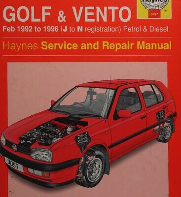 خرید و دانلود نسخه کامل کتاب Haynes VW Golf and Vento (92-96) Service and Repair Manual
