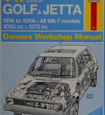 خرید و دانلود نسخه کامل کتاب Haynes VW Golf & Jetta (Petrol) 1974 to 1984 Owners Workshop Manual