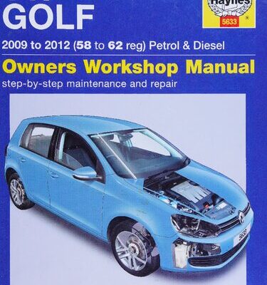 خرید و دانلود نسخه کامل کتاب Haynes VW Golf Owners Workshop Manual 2009 to 2012