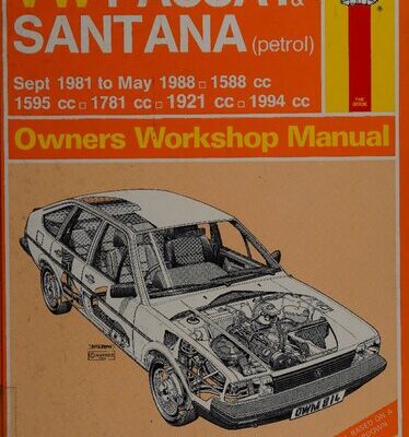 خرید و دانلود نسخه کامل کتاب Haynes VW Passat & Santana Owners Workshop Manual