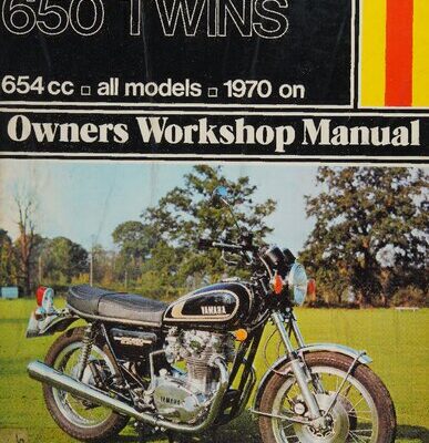 خرید و دانلود نسخه کامل کتاب Haynes Yamaha 650 Twins Owners Workshop Manual