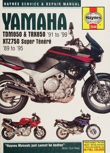 خرید و دانلود نسخه کامل کتاب Haynes Yamaha TDM850, TRX850 & XTZ750 Service and Repair Manual_68fb3429d252e.jpeg خرید و دانلود نسخه کامل کتاب Haynes Yamaha TDM850, TRX850 & XTZ750 Service and Repair Manual