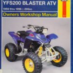خرید و دانلود نسخه کامل کتاب Haynes Yamaha YFS200 Blaster ATV Owners Workshop Manual