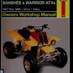 خرید و دانلود نسخه کامل کتاب Haynes Yamaha YFZ350 Banshee & YFM350X Warrior ATVs Owners Workshop Manual