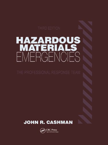 خرید و دانلود نسخه کامل کتاب Hazardous Materials Emergencies: The Professional Response Team_68f490b25c366.jpeg خرید و دانلود نسخه کامل کتاب Hazardous Materials Emergencies: The Professional Response Team