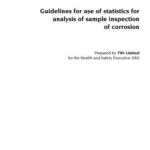 خرید و دانلود نسخه کامل کتاب Health and Safety Executive. Guidelines for use of statistics for analysis of sample inspection of corrosion