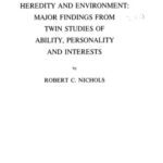 خرید و دانلود نسخه کامل کتاب Heredity and Environment: Major Findings from Twin Studies of Ability, Personality, and Interests
