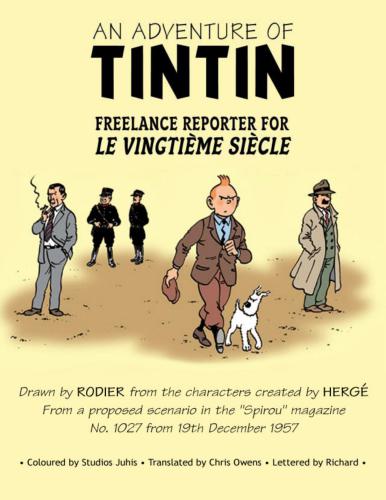خرید و دانلود نسخه کامل کتاب Hergé. An Adventure of Tintin: the freelance Reporter for Le Vingtième Siècle_68e69a5713569.jpeg خرید و دانلود نسخه کامل کتاب Hergé. An Adventure of Tintin: the freelance Reporter for Le Vingtième Siècle