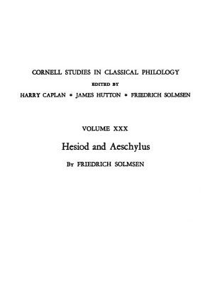 خرید و دانلود نسخه کامل کتاب Hesiod and Aeschylus