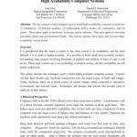 خرید و دانلود نسخه کامل کتاب High Availability Computer Systems
