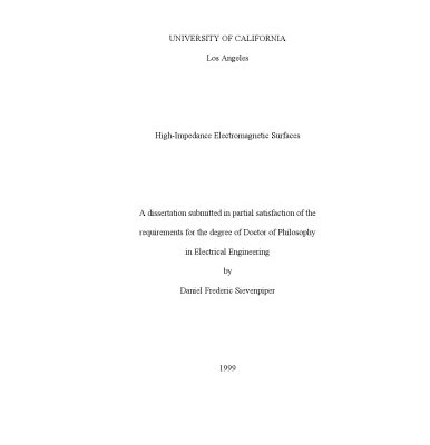 خرید و دانلود نسخه کامل کتاب High-Impedance Electromagnetic Surfaces
