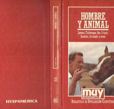خرید و دانلود نسخه کامل کتاب Hombre y animal. Estudios sobre comportamiento