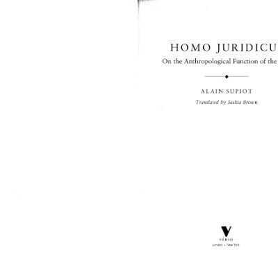 خرید و دانلود نسخه کامل کتاب Homo Juridicus: On the Anthropological Function of the Law