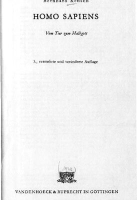 خرید و دانلود نسخه کامل کتاب Homo Sapiens : Vom Tier zum Halbgott