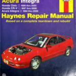 خرید و دانلود نسخه کامل کتاب Honda Civic & CR-V, Acura Integra Haynes Automotive Repair Manual
