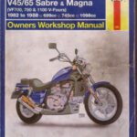 خرید و دانلود نسخه کامل کتاب Honda V45 65 Sabre & Magna (VF700, 750 & 1100 V-Fours) 699cc, 748cc and 1098cc 1982-1988 Owners Workshop Manual (Haynes Manuals)