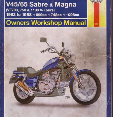 خرید و دانلود نسخه کامل کتاب Honda V45 65 Sabre & Magna (VF700, 750 & 1100 V-Fours) 699cc, 748cc and 1098cc 1982-1988 Owners Workshop Manual (Haynes Manuals)