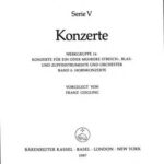 خرید و دانلود نسخه کامل کتاب Horn Concerto. Konzerte in Es (KV 417)