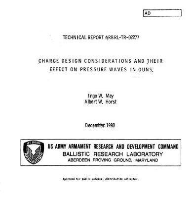 خرید و دانلود نسخه کامل کتاب Horst. Charge design considerations and their effect on pressure waves in guns
