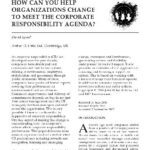 خرید و دانلود نسخه کامل کتاب How Can You Help Orgs Change to Meet CR Agenda