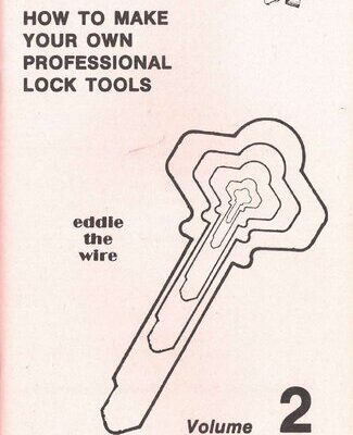خرید و دانلود نسخه کامل کتاب How to Make Your Own Professional Lock Tools Volume 2