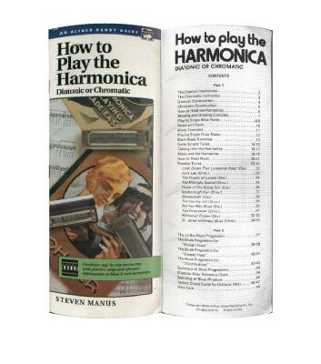 خرید و دانلود نسخه کامل کتاب How to play the harmonica, diatonic or chromatic