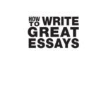 خرید و دانلود نسخه کامل کتاب How to write great essays