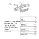 خرید و دانلود نسخه کامل کتاب Howitzer, medium self-propelled 155-mm M109A6, operator’s manual