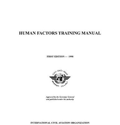 خرید و دانلود نسخه کامل کتاب Human Factors Training Manual