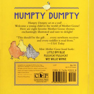خرید و دانلود نسخه کامل کتاب Humpty Dumpty and Other Rhymes