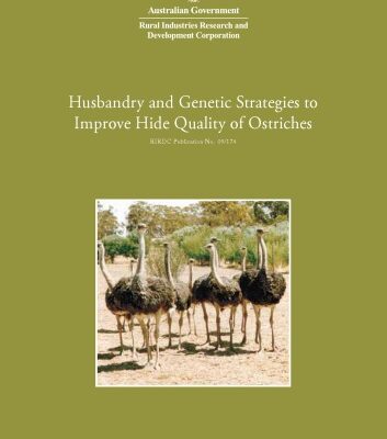 خرید و دانلود نسخه کامل کتاب Husbandry and Genetic Strategies to Improving Hide Quality of Ostriches