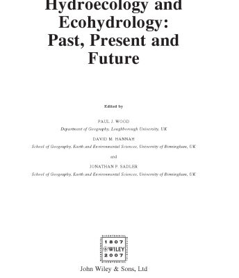 خرید و دانلود نسخه کامل کتاب Hydroecology and Ecohydrology: Past, Present and Future