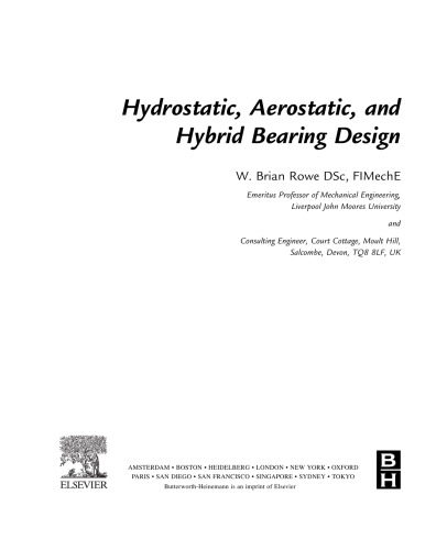 خرید و دانلود نسخه کامل کتاب Hydrostatic, Aerostatic and Hybrid Bearing Design_68f3519d667d3.jpeg خرید و دانلود نسخه کامل کتاب Hydrostatic, Aerostatic and Hybrid Bearing Design