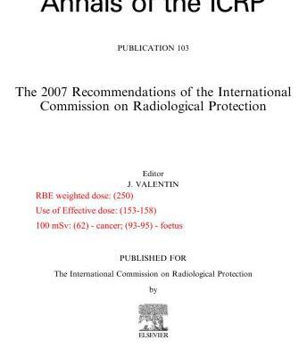 خرید و دانلود نسخه کامل کتاب ICRP Publication 103. The 2007 Recommendations of the International Commission on Radiological Protection