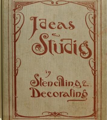 خرید و دانلود نسخه کامل کتاب Ideas & studies in stencilling & decorating